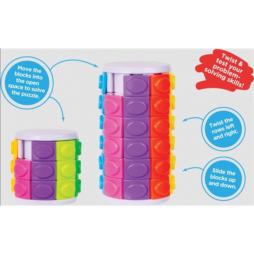 Learning Can Be Fun Twist And Slide Puzzle Set Of 2 1